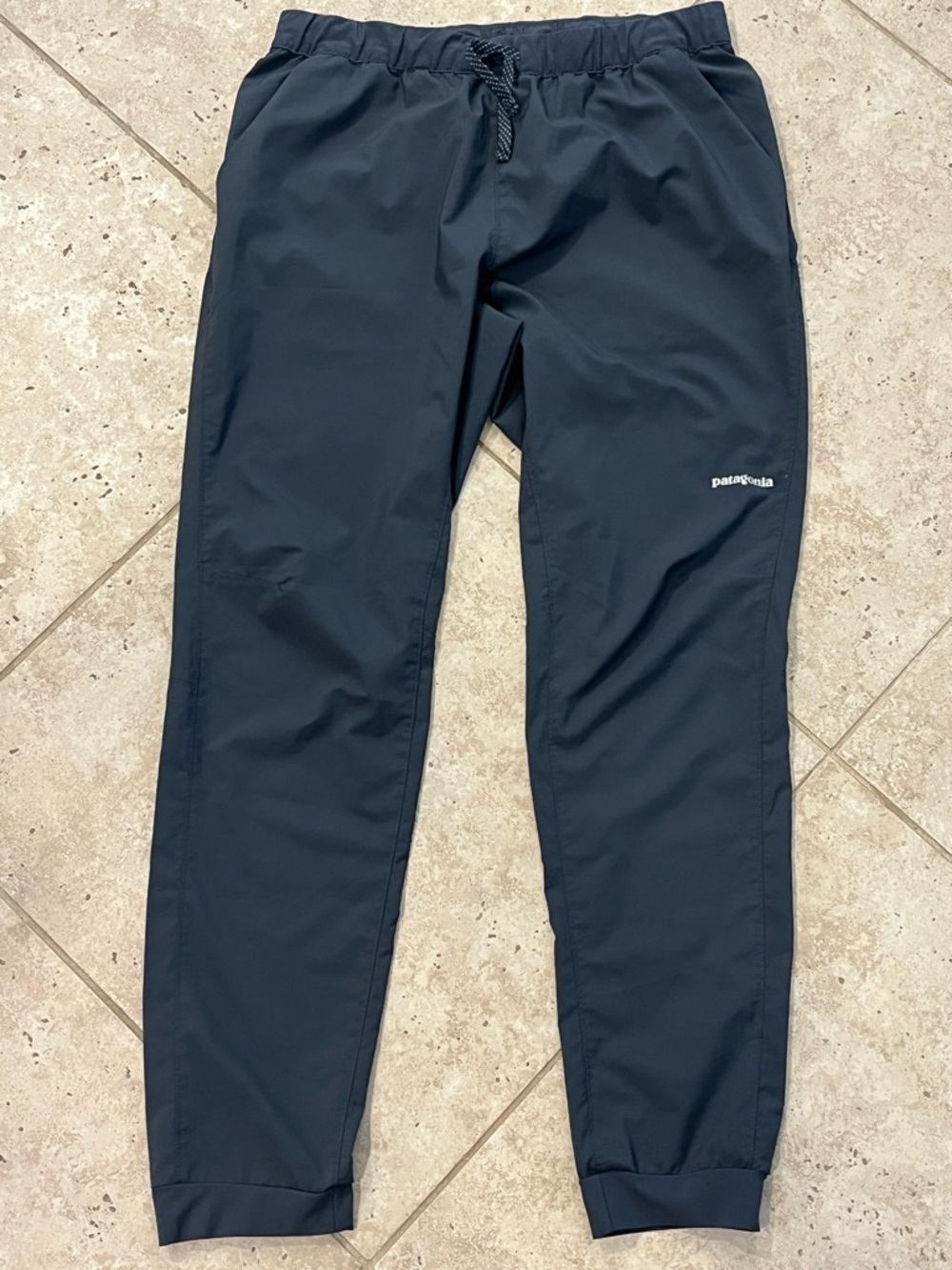 Patagonia Mens Terrebonne Jogger Pants M 24540 Hiking Grey Gray Medium EUC